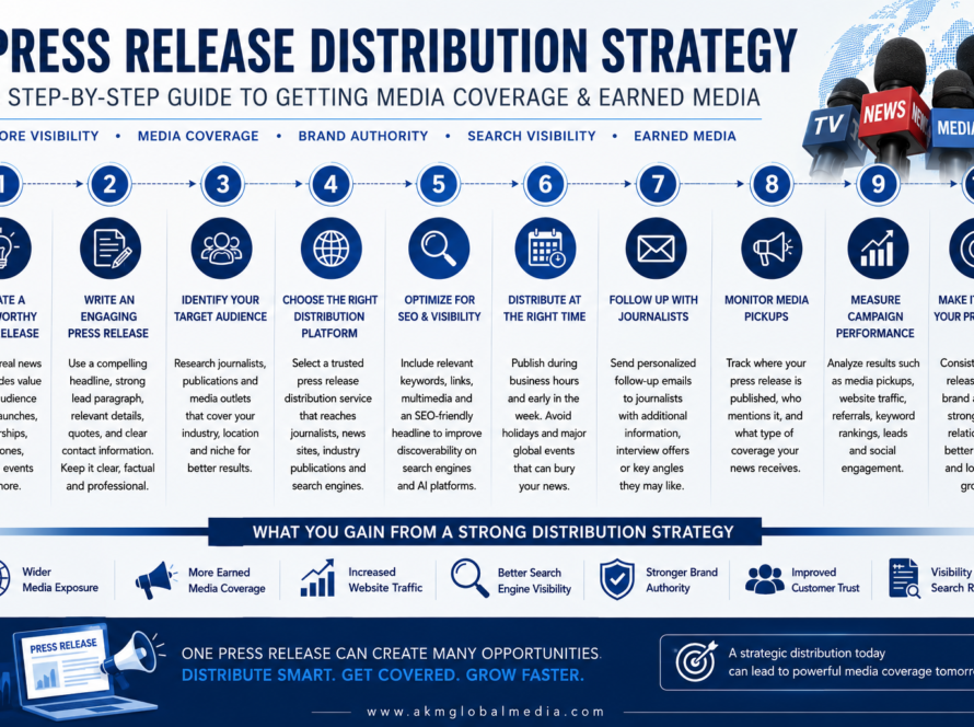 Press release distribution strategy